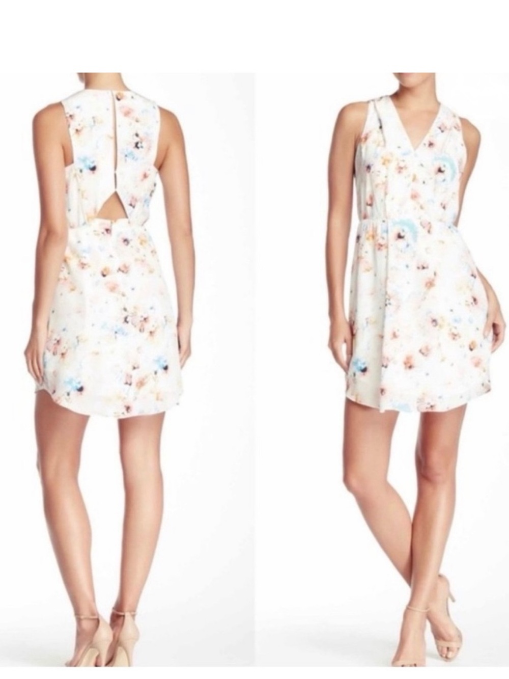 Rebecca Taylor Silk Floral Print Dress, Size 6